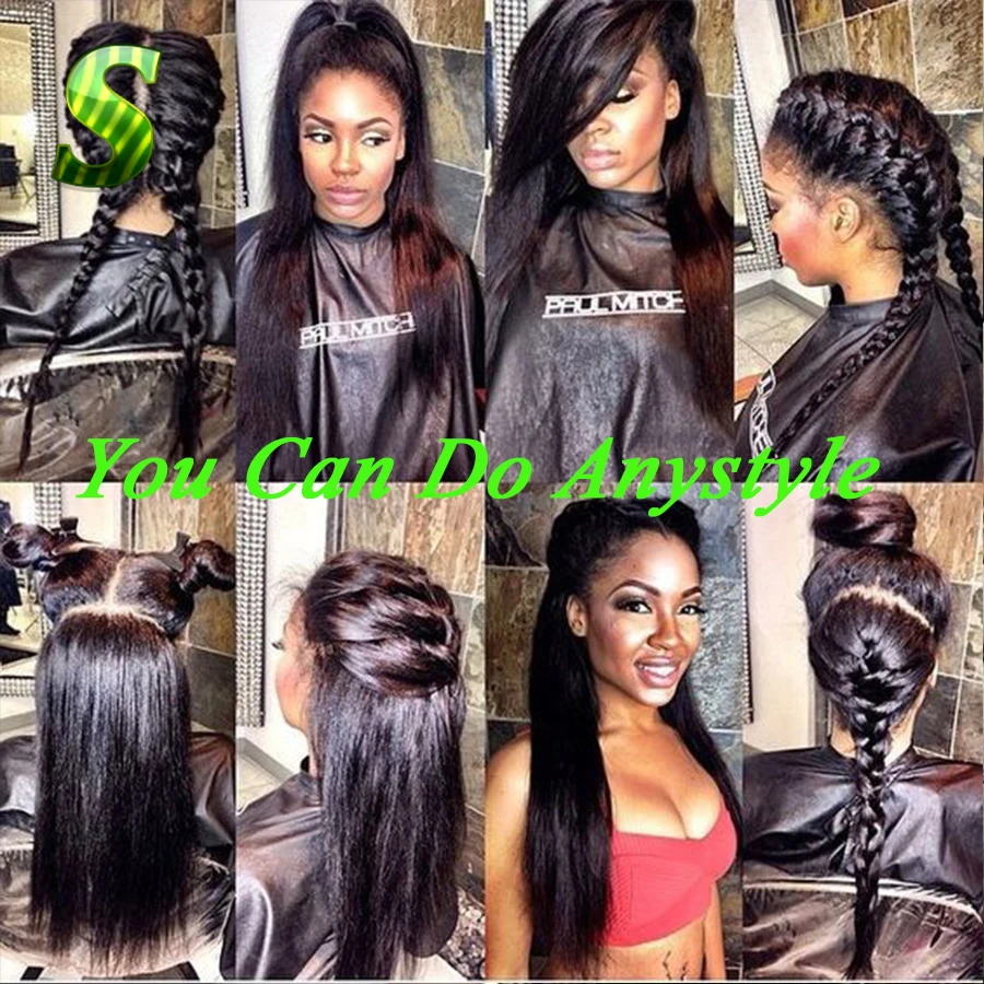 

Malaysian Virgin Human Hair Lace Front Wigs Straight Glueless Full Lace Human Hair Wig For Black Women Lace Front Human Hair Wig