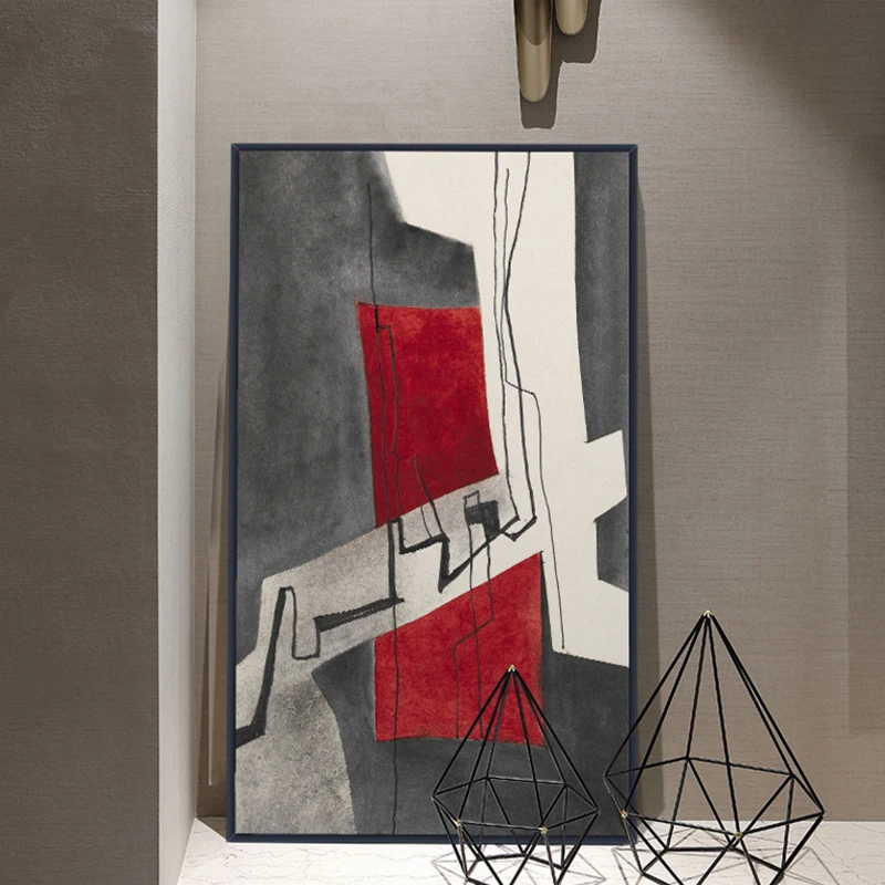 

Abstract Nordic Canvas Painting Geometry Wall Pictures For Living Room Home Decor Posters And Prints Wall Art Modern HD Poster