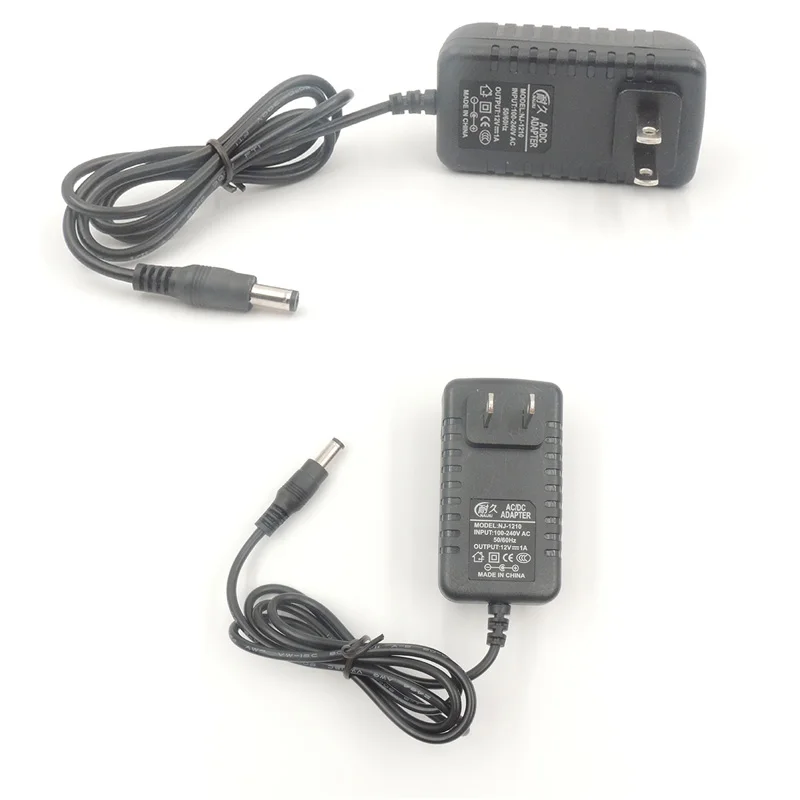 DC 12 V 1A адаптер питания 220 V до 12 V зарядное устройство питания универсальный переключатель ЕС США Великобритания штекер 220 V до 12 V линейный блок питания 12 V