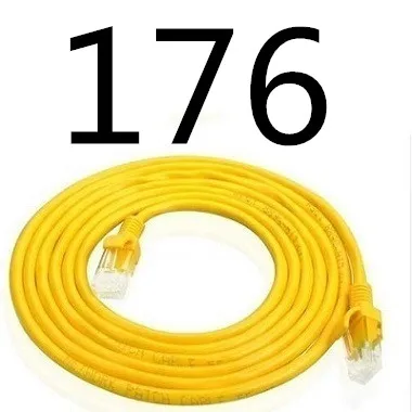 

176 XIWANG Hot Sells CAT7 UTP Round Cable Ethernet Cables Network Wire RJ45 Patch Cord Lan Cable Made In China