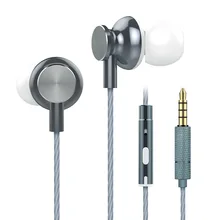 Тяжелый бас наушники 3,5 мм Проводные стереонаушники спортивные музыкальные наушники для компьютера Mp3 телефон 200 шт./лот