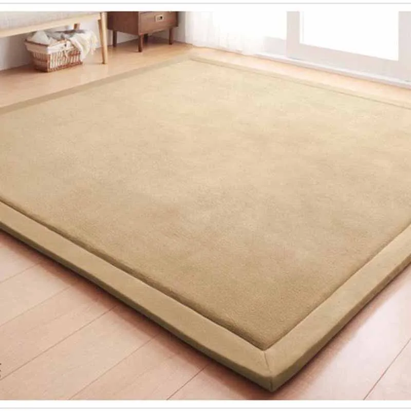 Chpermore Simple Tatami Mats Large Carpets Thickened Bedroom Carpet Children Climbed Playmat Home Lving Room Rug Floor Rugs