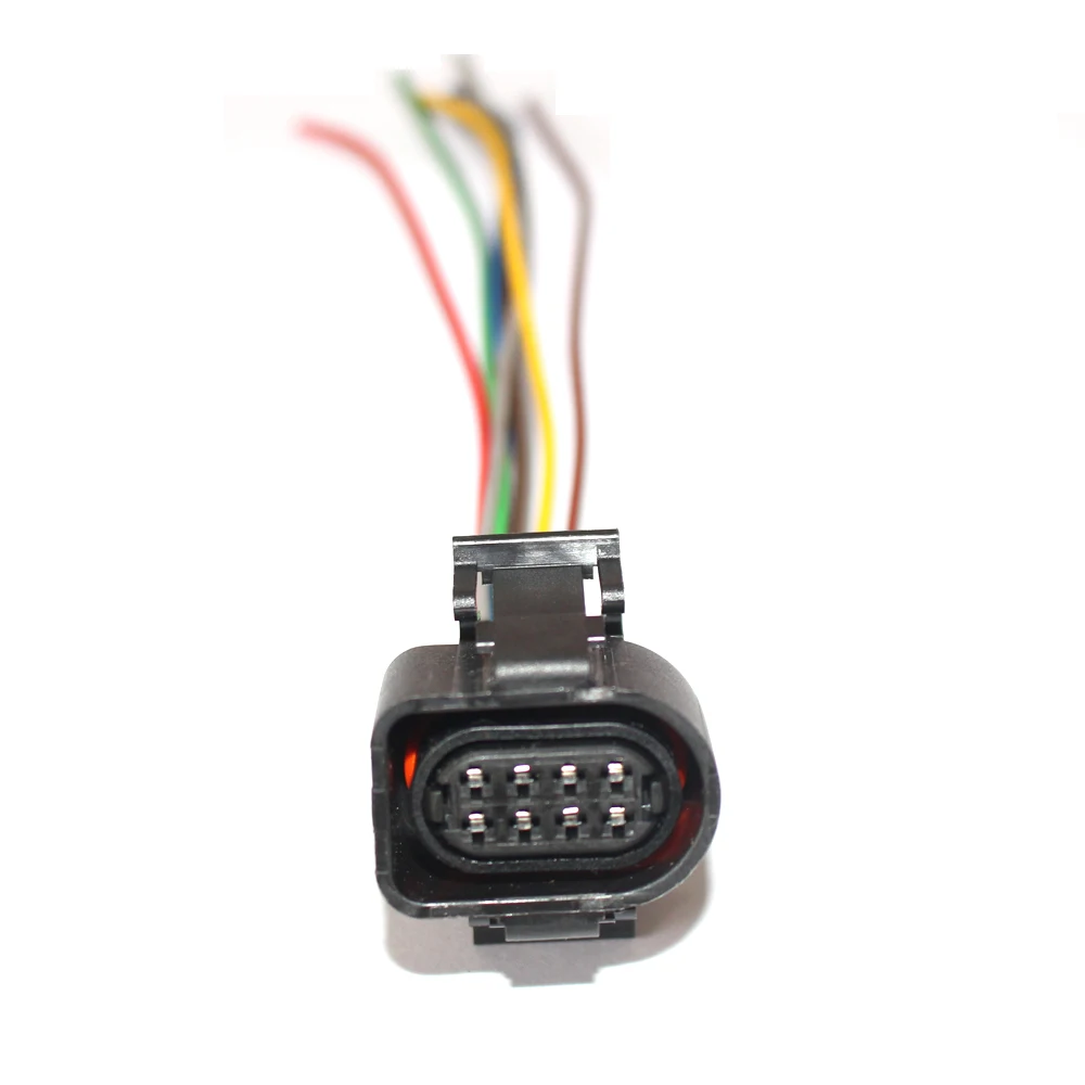 VAG 8 контактный разъем VR6 корпус дроссельной заслонки Pigtail 3A0973714 подходит для Audi /