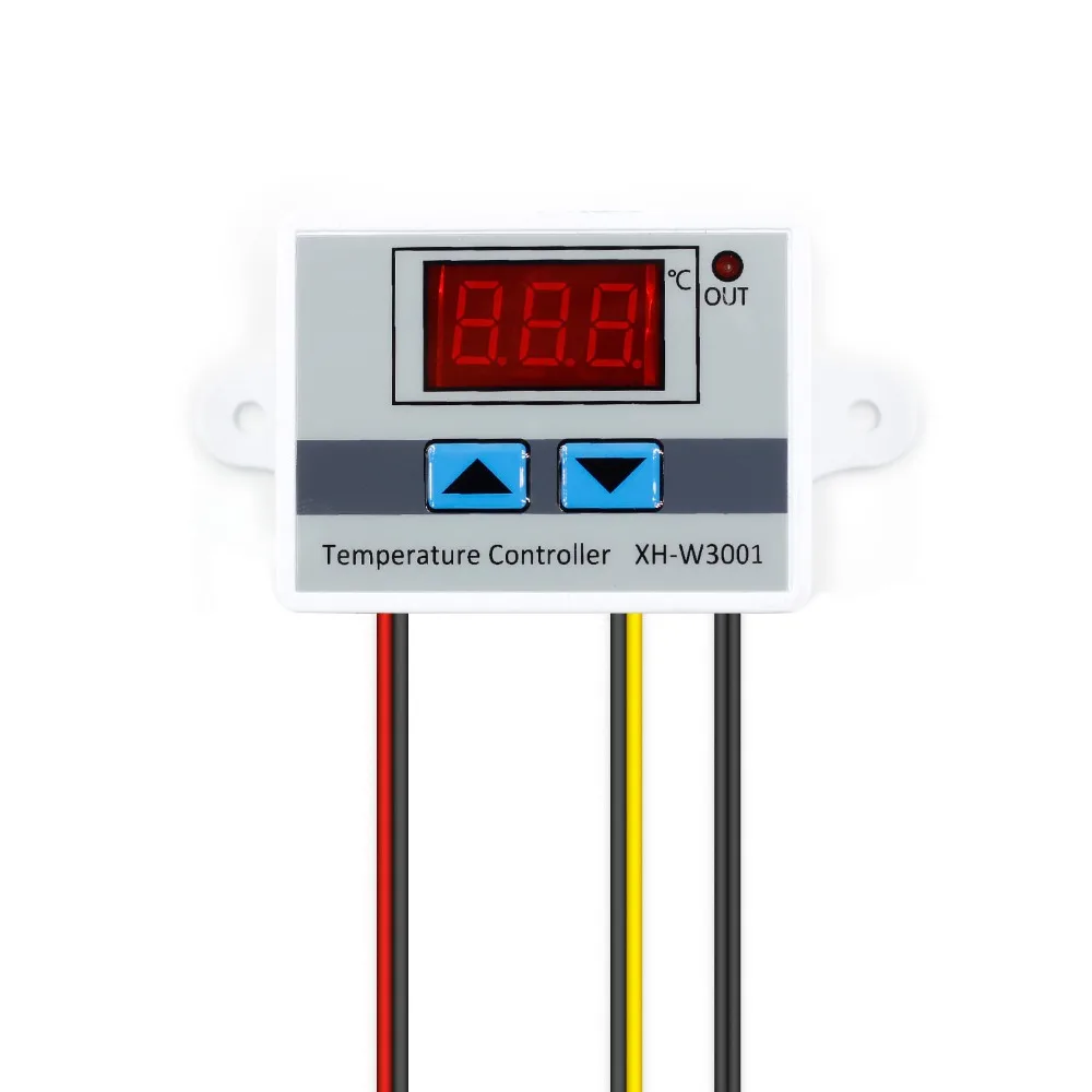 10 А 12 В 24 В 220 В переменного тока цифровой светодиодный регулятор температуры XH-W3001 для Arduino охлаждения нагревательный переключатель Термостат NTC датчик
