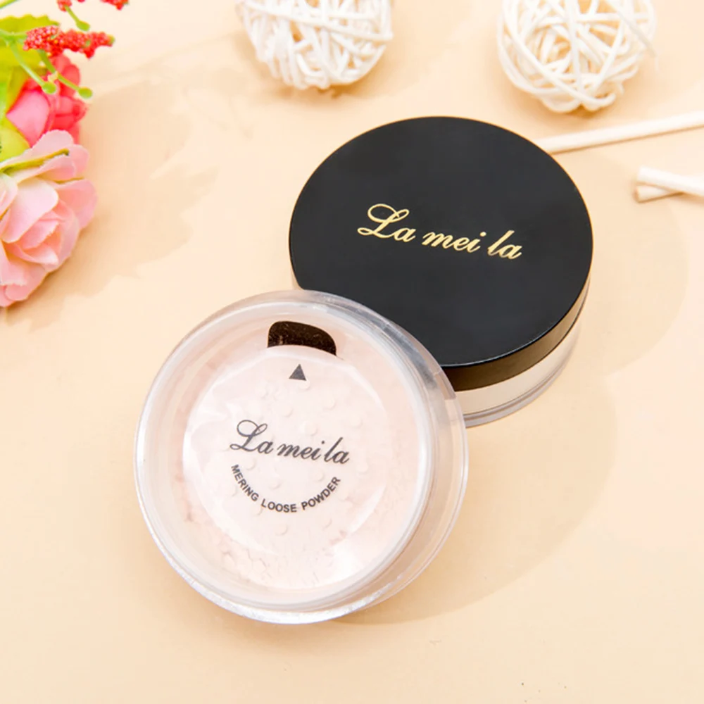 

Manooby Refreshing Mineral Natural Loose Powder Makeup Powder Brighten Complexion Oil Control Fine Face Cosmetics