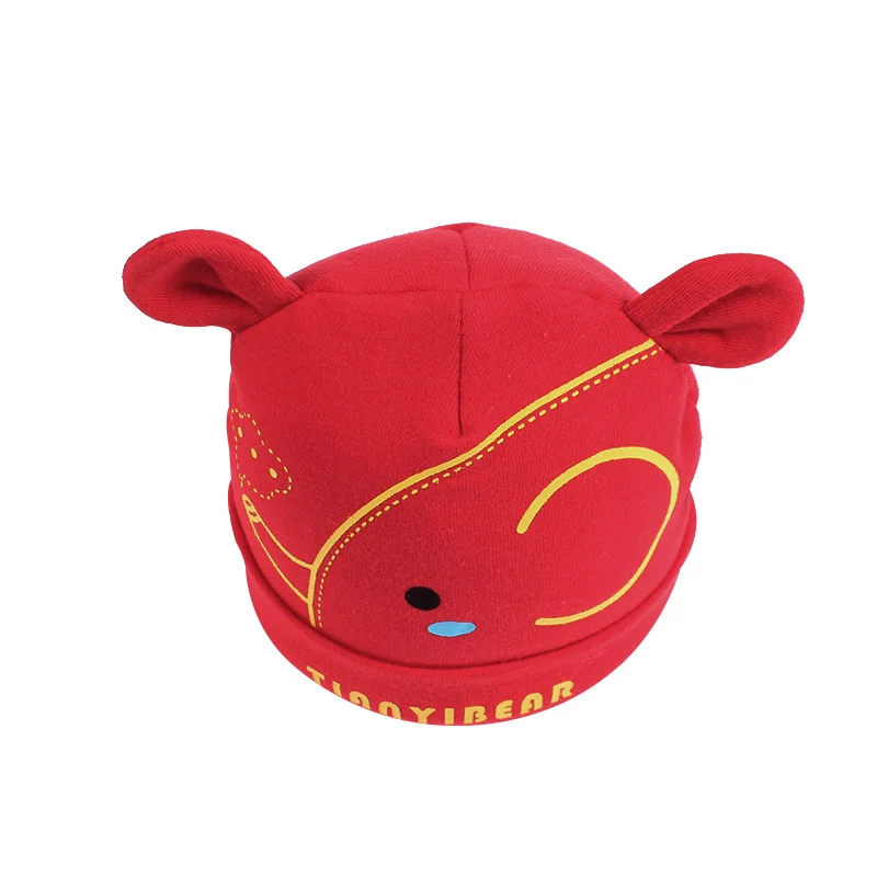 New Thick Winter Baby Hat Newborn Cotton Warm Beanie Bear Ears Tire Hat Cartoon Infant Beanie For Boys Girls Baby Boys Clothing (5)