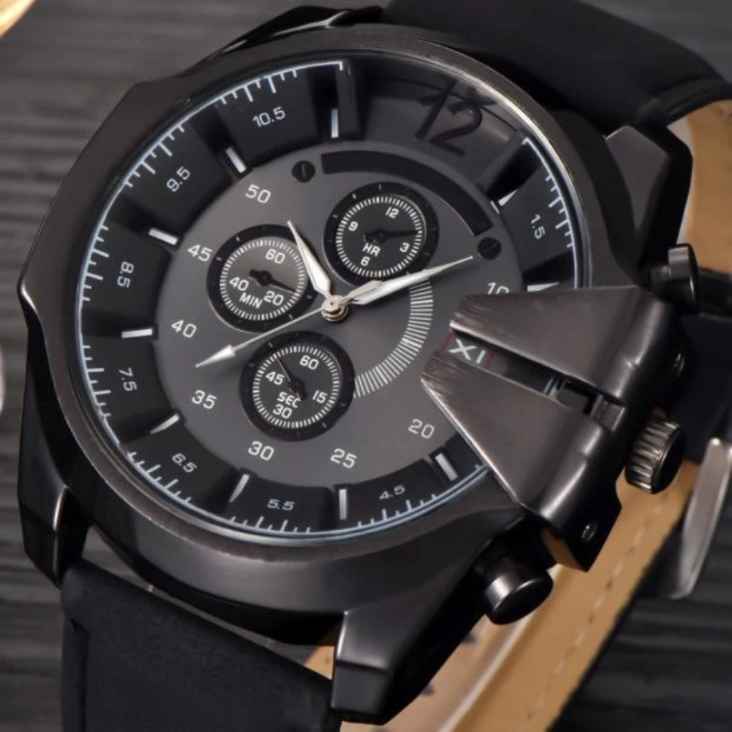 Excellent Quality XINEW Quartz Watch Men Luxury Wristwatch Male Clock Wrist Watch Hodinky Quartz Watch Relogio