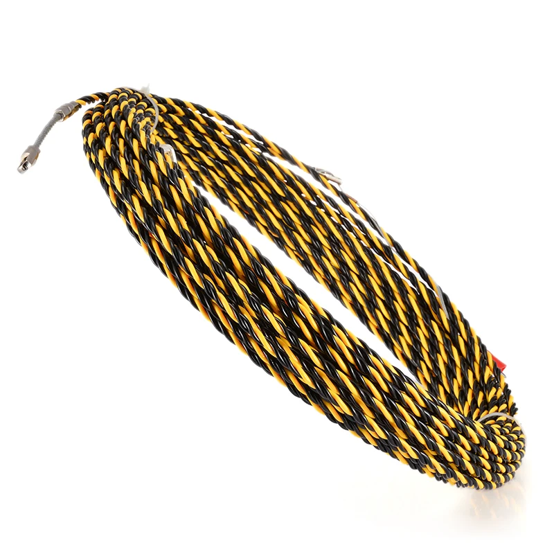 6,5 мм х 30 м кабель толкатель электрика труба-змейка кабель Rodder Рыба лента Проводная направляющая