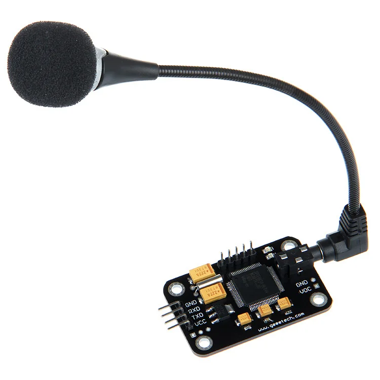  Módulo de reconocimiento de voz Geeetech y micrófono USB a RS232 TTL convertidor Dupont
