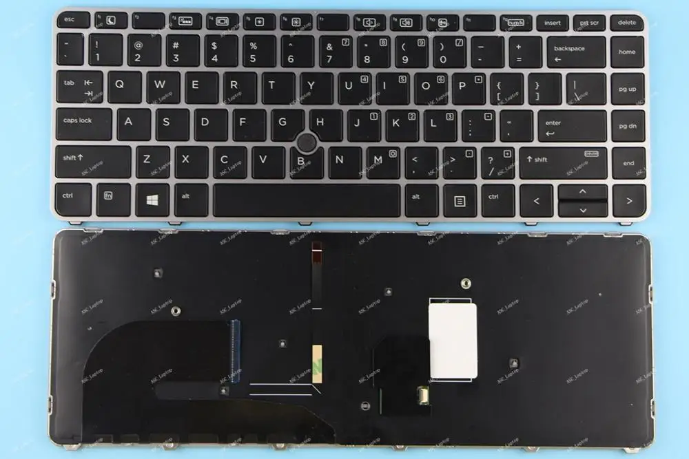 Новая Оригинальная клавиатура US QWERTY для HP EliteBook 745 G3 840 836308-001 821177-001 с подсветкой