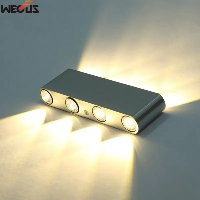 

8W Led Wall Lamp Modern Sconce Stair Light Fixture Living Room Bedroom Bed Bedside Indoor Lighting Home Hallway Loft