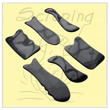 Buffalo Horn beauty Gua sha инструмент для выскабливания тонких рук ног для похудения v-образная линия массаж лица guasha пластина