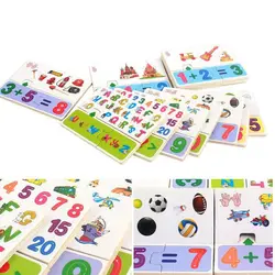 Дети учатся образование красочные Пазлы грамотности познания развивать карты головоломки, детские развивающие игрушки для ребенка