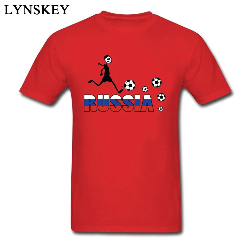 Funny Tops Shirts 2017 Hot Sale Round Collar RUSSIA TEXT WITH FLAG 100% Cotton Mens T-shirts Printed Summer/Fall Tee-Shirts RUSSIA TEXT WITH FLAG red