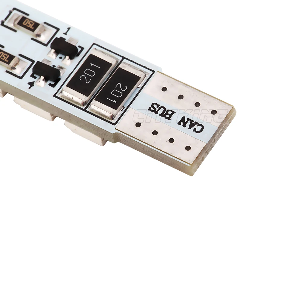 Бесплатная доставка T10 светодиодный белый светильник canbus t10 6SMD 168 5050 smd W5W