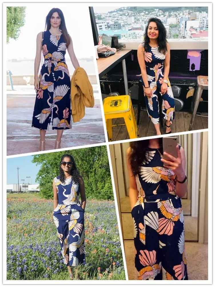 shein crane jumpsuit