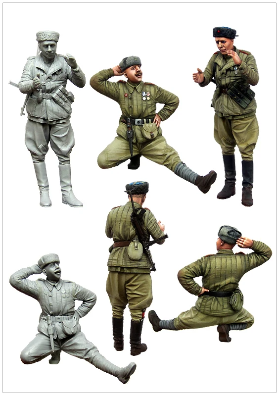 

1:35 scale resin model kit resin figure model soldier D0135