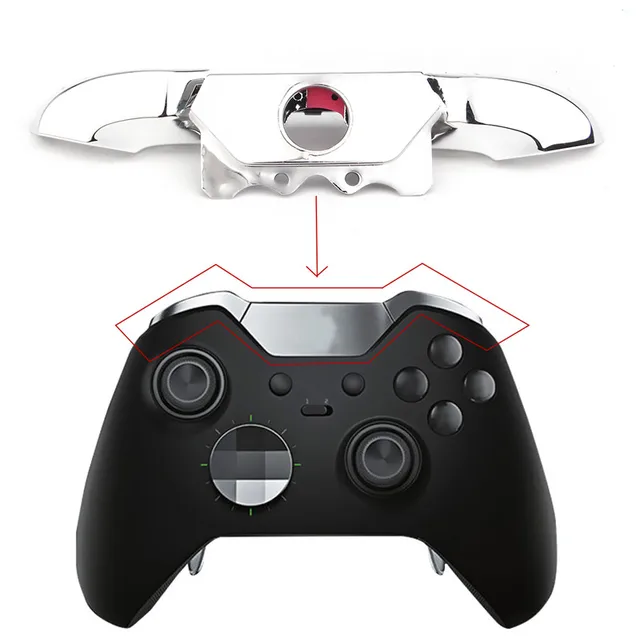 Cheap New Electroplate Replacement LB RB Trigger Buttons Key For Microsoft For Xbox One Elite Controller Trigger Buttons Mod Kit New
