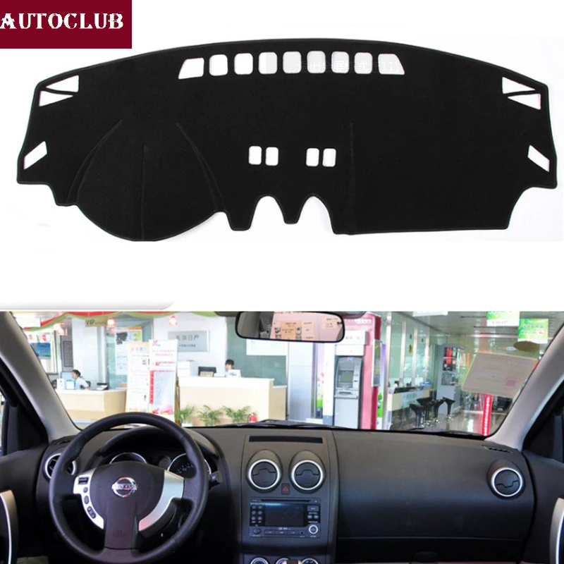 

For Nissan Qashqai Dualis J10 2006-2013 Car Styling Covers Dashmat Dash Mat Sun Shade Dashboard Cover Capter 2007 2008 2009 2010