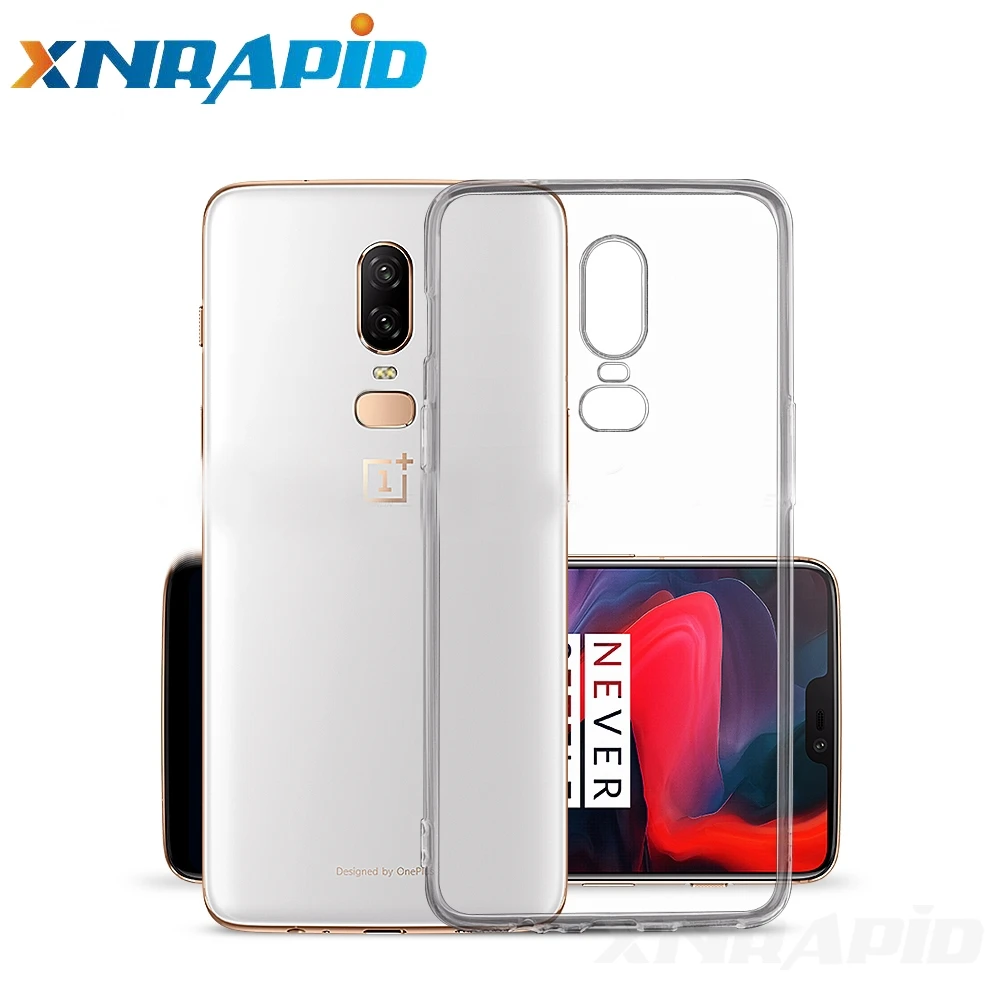 Crystal clear soft silicone transparent TPU shell suitable for font b oneplus b font font b