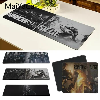 

MaiYaCa Tom Clancys Rainbow Six Mouse Pad pad to Mouse Notbook Computer Mousepad Overlock Edge Big Gaming Pad