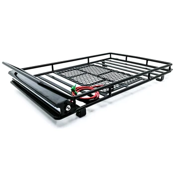 

Metal Roof Rack with/without roof light for 1/10 RC Crawler Car Traxxas TRX4 ford bronco WranglerD90 Axial SCX10 RC Car Parts