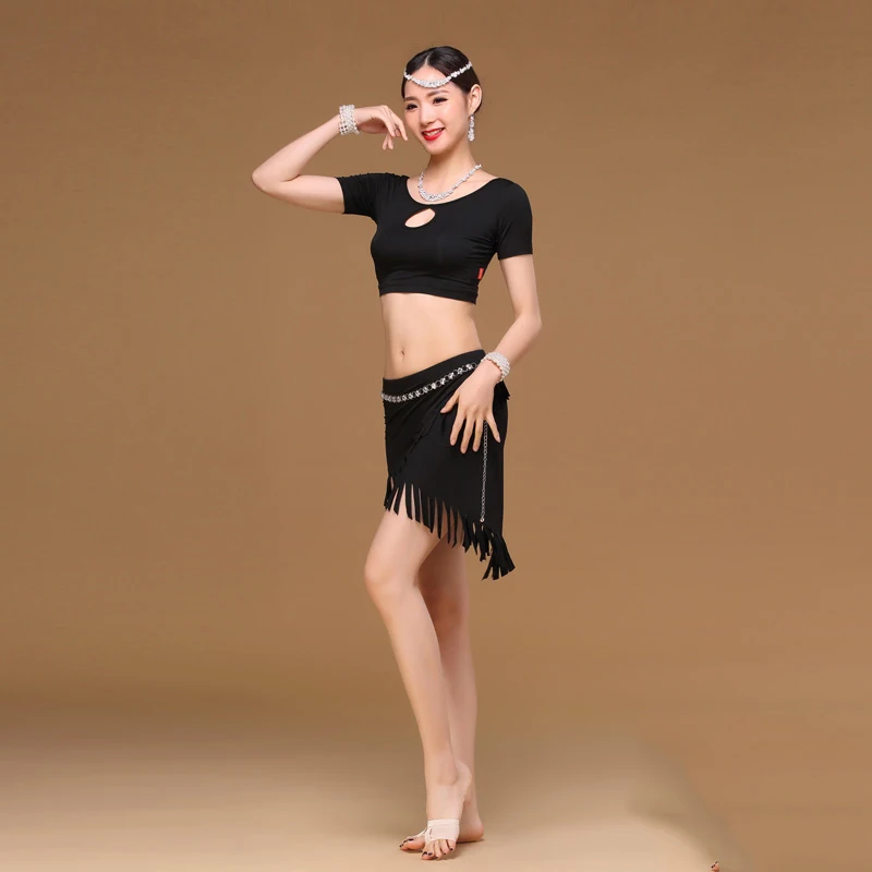 Высокое качество женские костюмы для танца живота комплекты рубашек и юбок