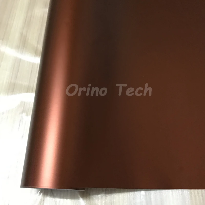 Coffee Metallic Chrome Vinyl Film-1