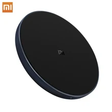 Xiaomi Original Wireless Charger Qi Smart Quick Charge Fast Charger 7.5W for Mi MIX 2S iPhone X XR XS 8 plus 10W For Sumsung S9 original xiaomi roidmi 2s bluetooth car charger
