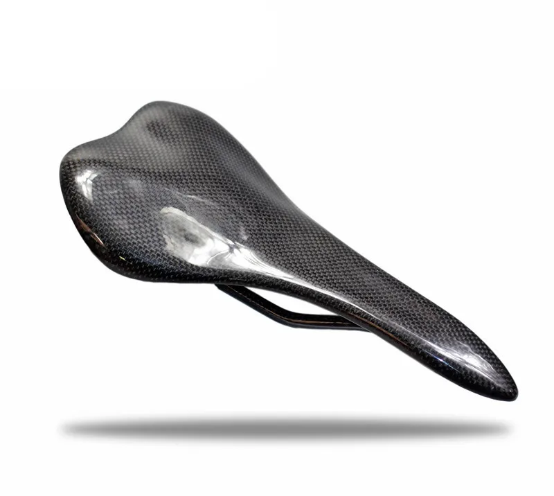 NO LOGO New Carbon Fiber Bicycle Seat Road Bike Saddle Ultralight 105g Seat Carbon Cycling Saddle 270130mm (6)
