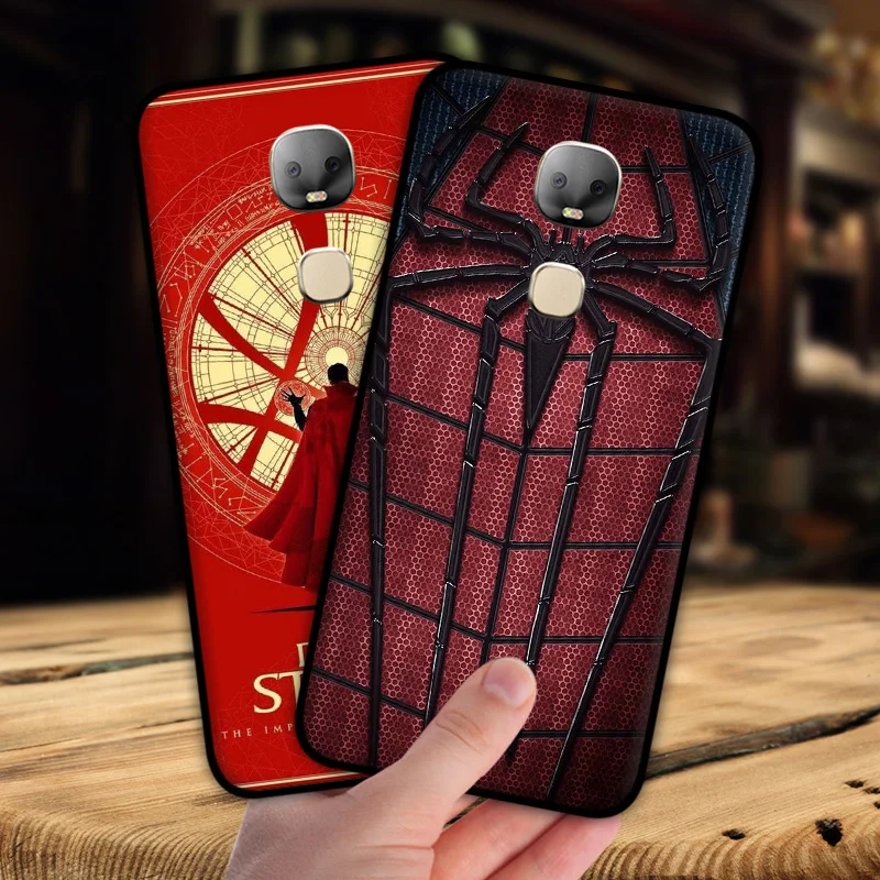

mosirui for leEco le Pro3 AI Edition X650 case Marvel hero Deadpool Spiderman Black Panther Hulk Silicone soft shell black Matte
