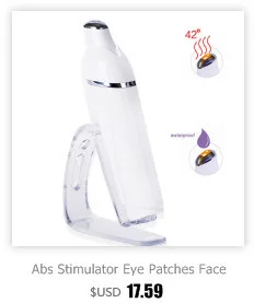 Abs стимулятор патчи для глаз массажер для лица средство для удаления темных кругов для глаз Затяните кожу спа оздоровительный терапия анион импортная машина вибратор