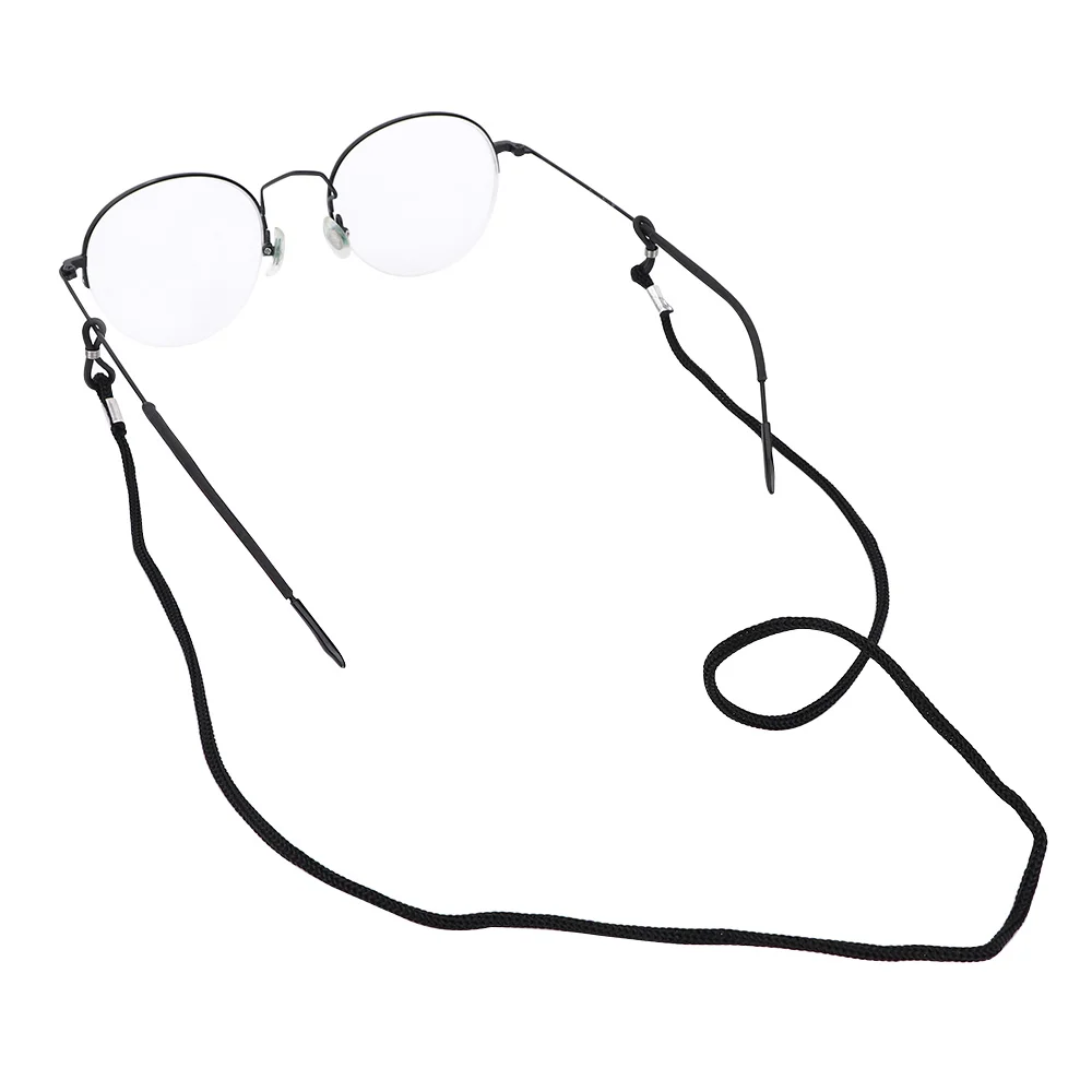 Multicolor Black Nylon Glasses String Cord Holder Sunglasses 12pcs/Lot for Tavel Eyeglasses Lanyard Neck Rope Strap glasses straps