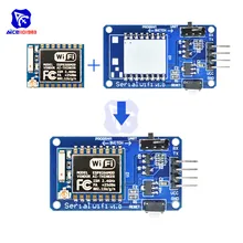 ESP8266 ESP-07 ESP07 wifi серийный приемопередатчик беспроводной модуль платы 3,3 V 5V 8N1 ttl UART порт контроллер для Arduino UNO R3