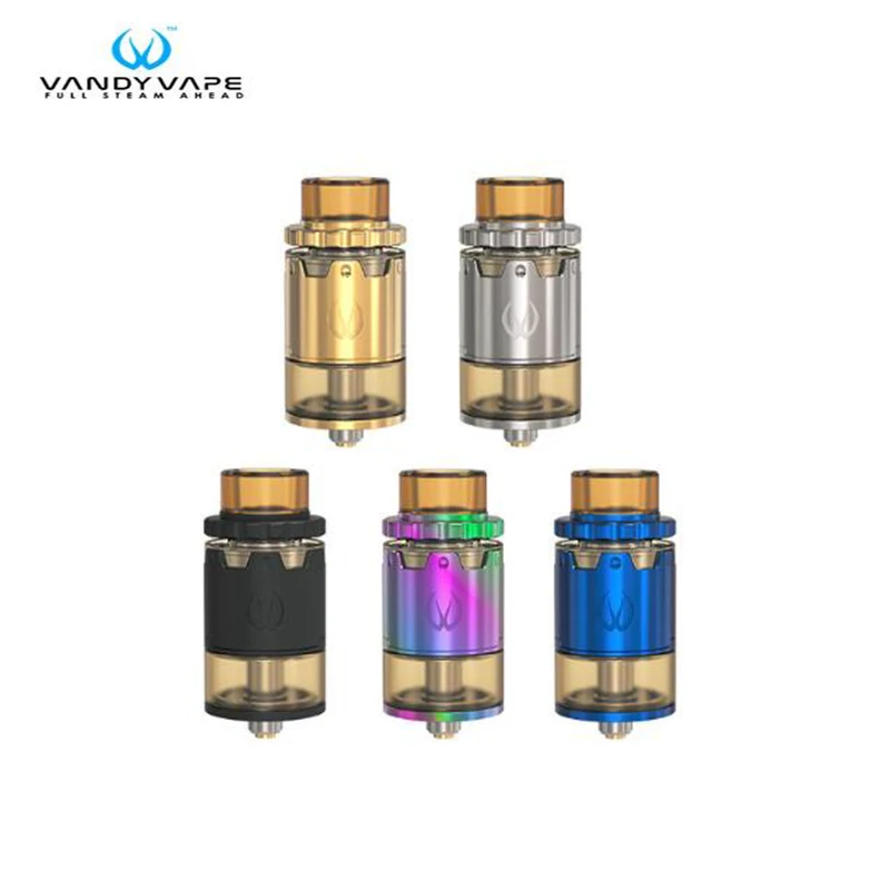 

Original Vandy Vape PYRO V2 RDTA BF Tank Bottom Feed Top fill Atomizer Mixed Airflow Intake Electronic Cigarette Tank