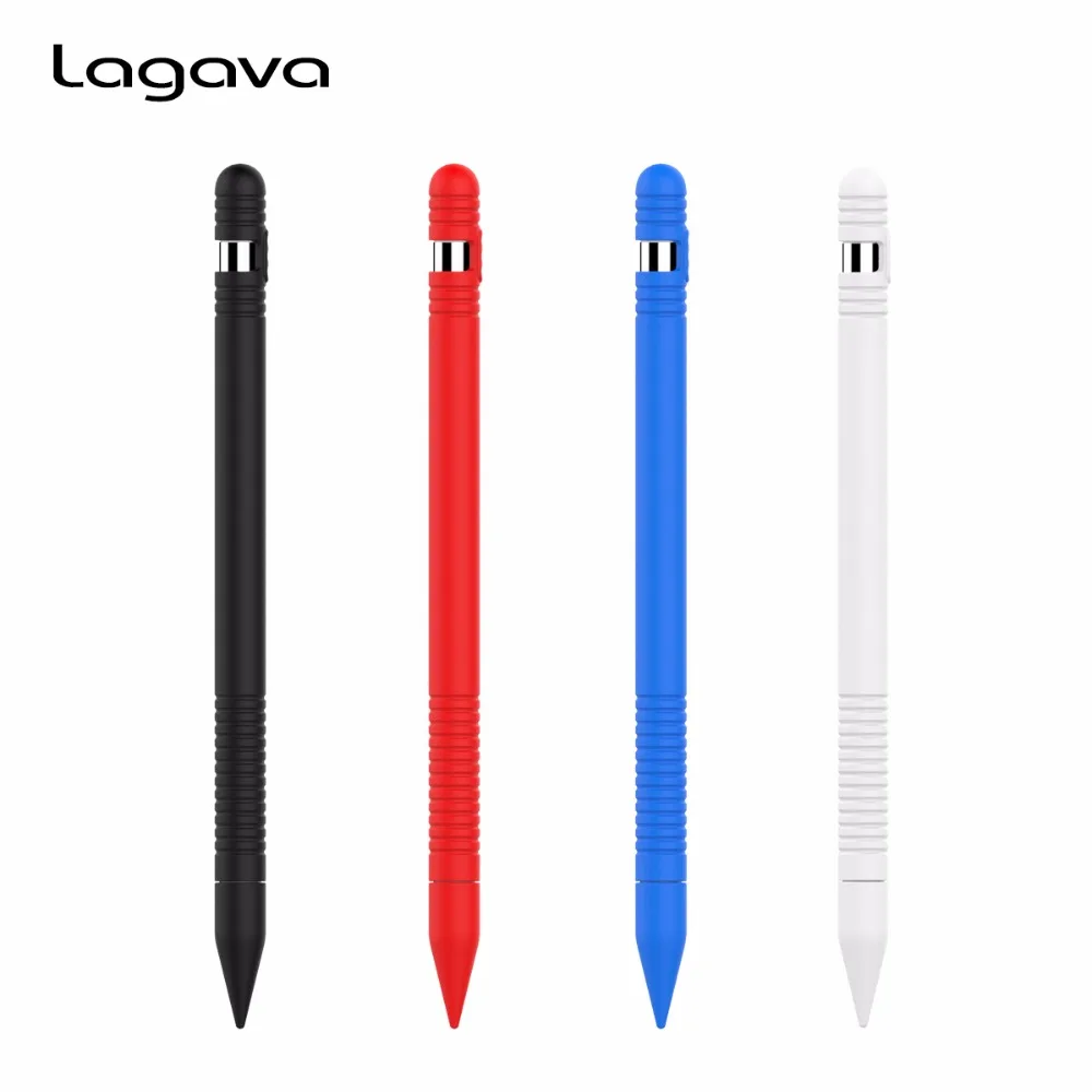 

2nd Generation Silicone Pencil Full Case for Apple Pen, Ultra-thin Sleeve for iPad Pro 10.5 9.7 12.9 inch Cap Tip Adapter Cover