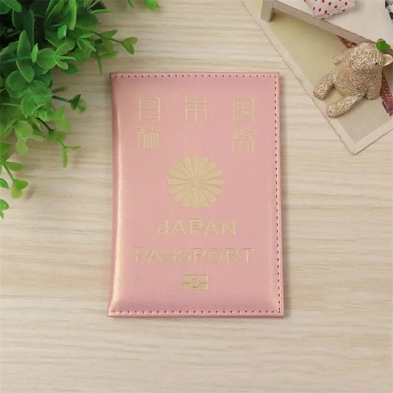 Дорожный женский чехол из искусственной кожи для паспорта, Модный милый чехол для паспорта для девочки, защитный чехол для паспорта, Обложка для паспорта, высокое качество - Цвет: Pink