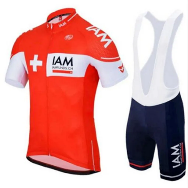 

2018 UCI TEAM Pro IAM Cycling Jersey 9D Pad Bibs Shorts Set Ropa Ciclismo Mens Summer Quick Dry Bike Shirts Maillots Culotte