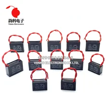 1 шт. CBB61 начиная с постоянной ёмкости, универсальный конденсатор переменного тока конденсатор вентилятора 450 V CBB конденсатор моторного двигателя 1 мкФ 1,2 мкФ 1,5 мкФ 1,8 мкФ 2 мкФ 2,5 мкФ 3 мкФ 3,5 мкФ 4 мкФ 25 мкФ