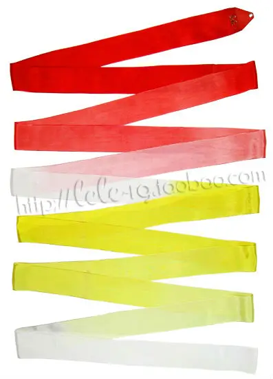 

Two Gradient color Rhythmic Gymnastics Ribbon