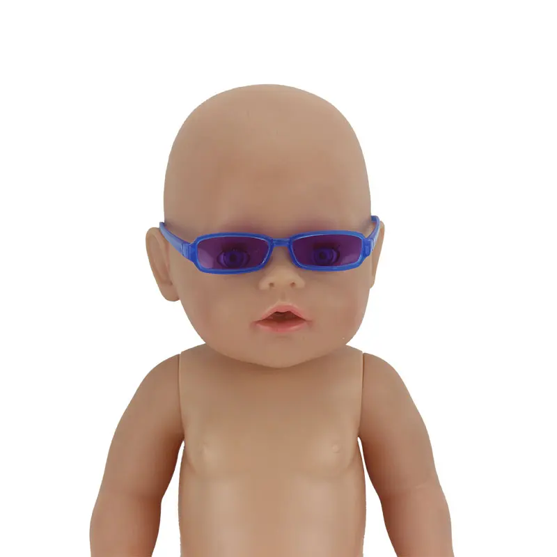 Очки подходят для 43 см для ухода за ребенком для мам, куклы для детей аксессуары Reborn - Цвет: 10