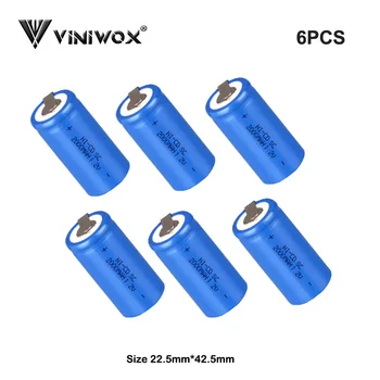 

Ni-CD 1.2V SC 2000mAh Rechargeable Battery Cell Power Tool Battery For Electrical Tools Subc Batteria Real NICD Accumulator
