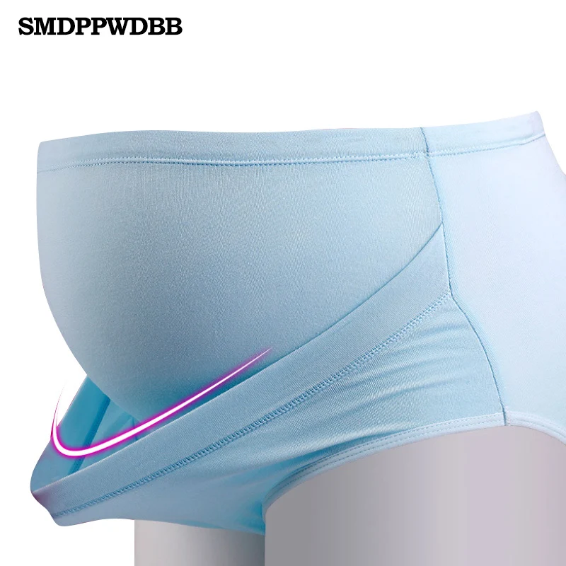 

Cotton Maternity Belly Bands Pregnant Women Fat High Waist Panties Woman Knickers solid Support belt Stomach Lift Freely Adjusts