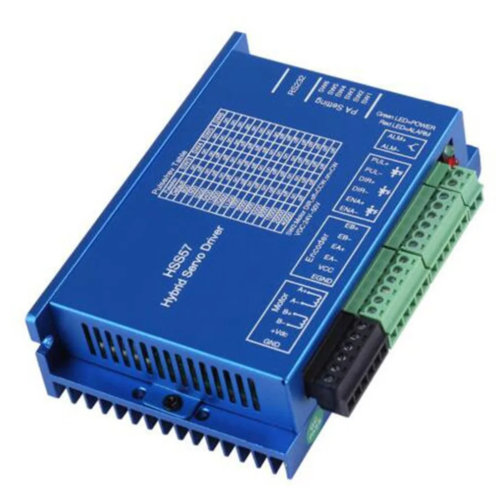 HSS57 шаговый двигатель Nema 23 мотор Гибридный Серводвигатель и 57HSE2N-D25 замкнутый |