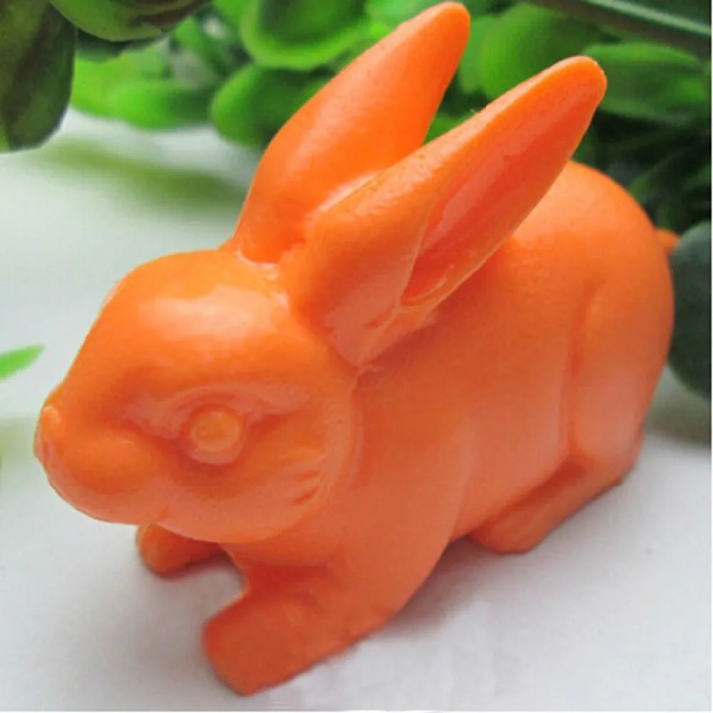 Easter Rabbit Soap Mold Animal Silicone Cake Molds Resin Clay Candle