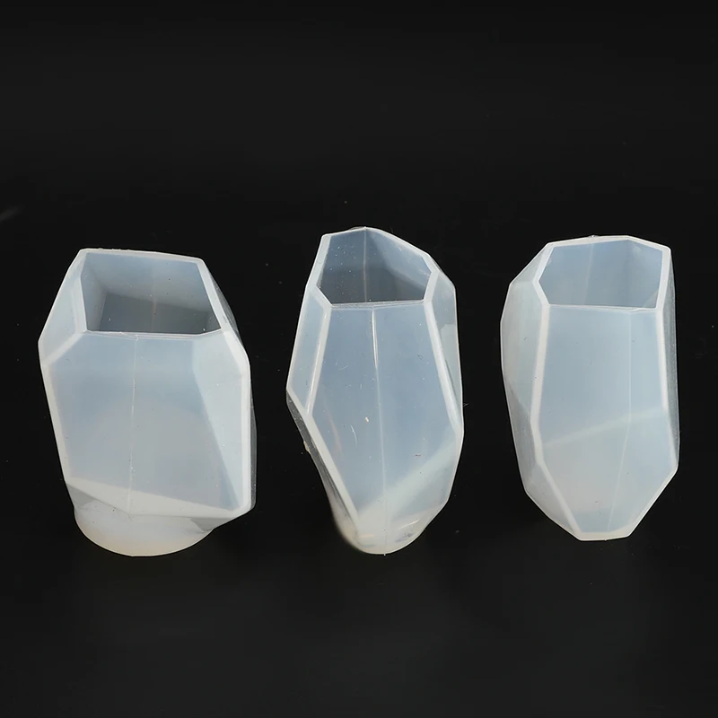 

Silicone Resin Geometric Crystal Irregular Mold for DIY Soap Jewelry Ornament Mould Handmade Craft Tool Decoration 3 Styles