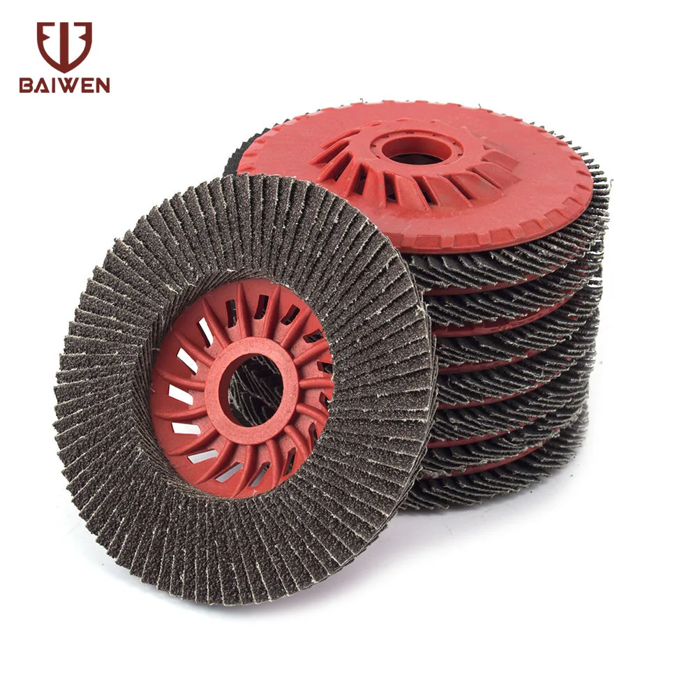 

2-10PCS Flap Discs 125mm Sanding Discs 60 Grit Grinding Wheels Blades For Angle Grinder