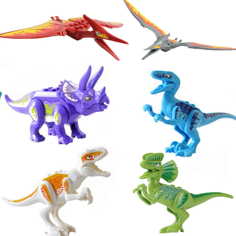 legoing Jurassic Dinosaurs World Park T-Rex World Figures Bricks Set Kids Toys Building Blocks Compatible Legoing