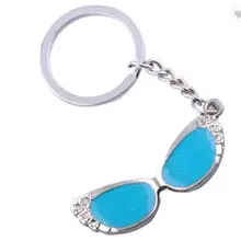 Заводская цена очки для чтения индивидуальный логотип металлический брелок