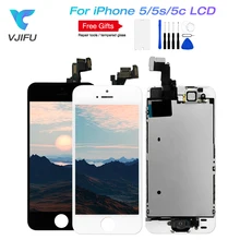 AAA Quality Complete Touch LCD For iPhone 5 5S 5C Screen Display Digitizer Assembly with Front Camera with Earphone Home Button AAA Quality Complete Touch LCD For iPhone 5 5S 5C Screen Display Digitizer Assembly with Front Camera with Earphone Home Button